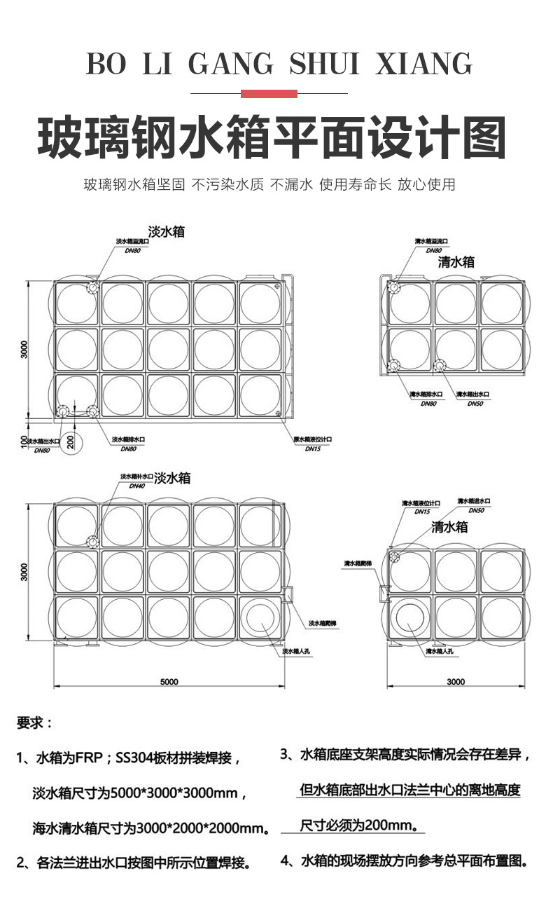 smc玻璃钢水箱